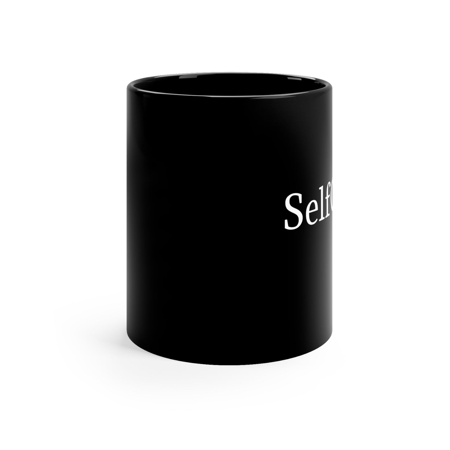 SelfcCare Mug Inspirational Mug Ceramic Coffee Mug SelfLove 11oz Black Mug