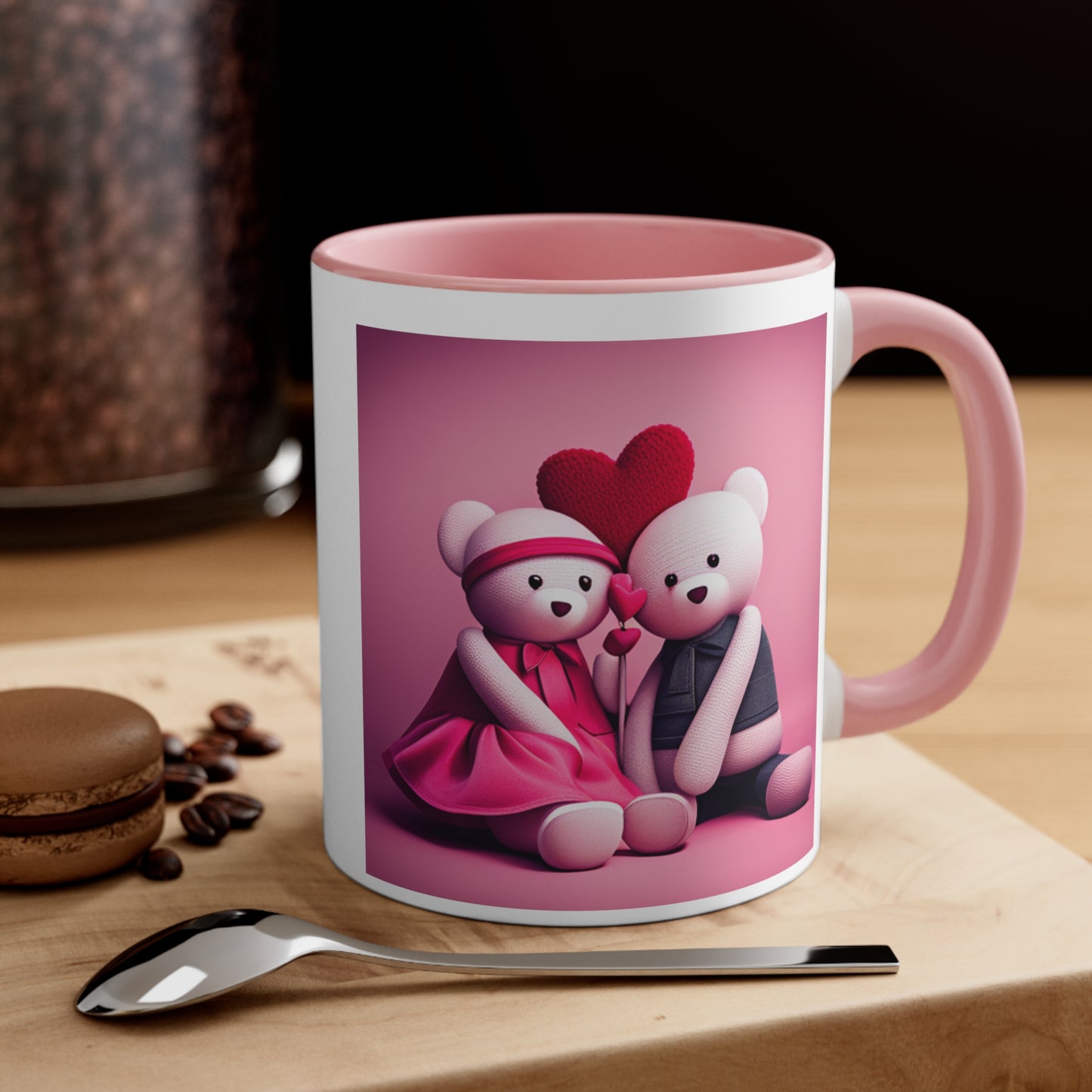 Valentines Day Mugs Accent Coffee Mug, 11oz Love Mug