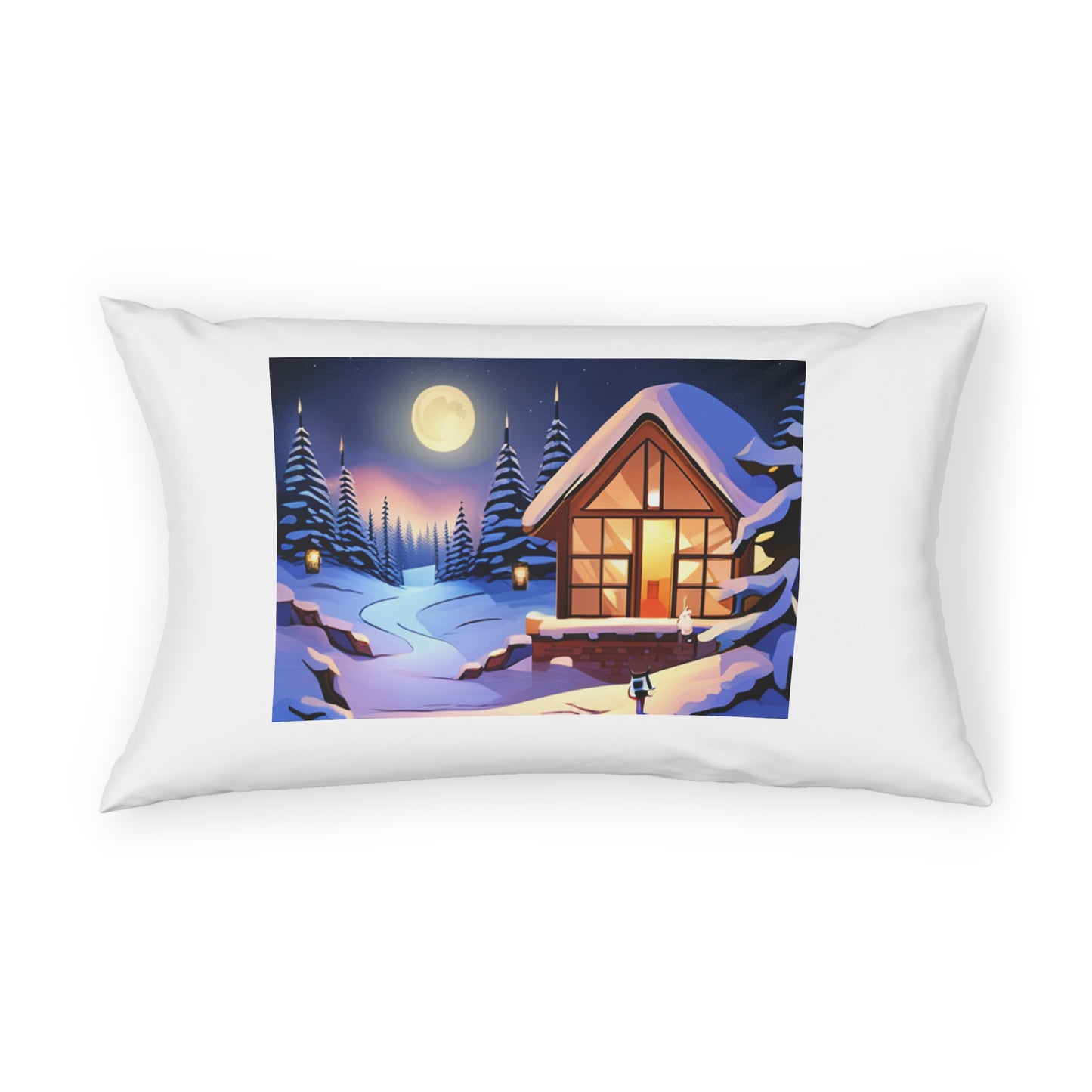 Pillow Sham with Christmas Designs Winter designs