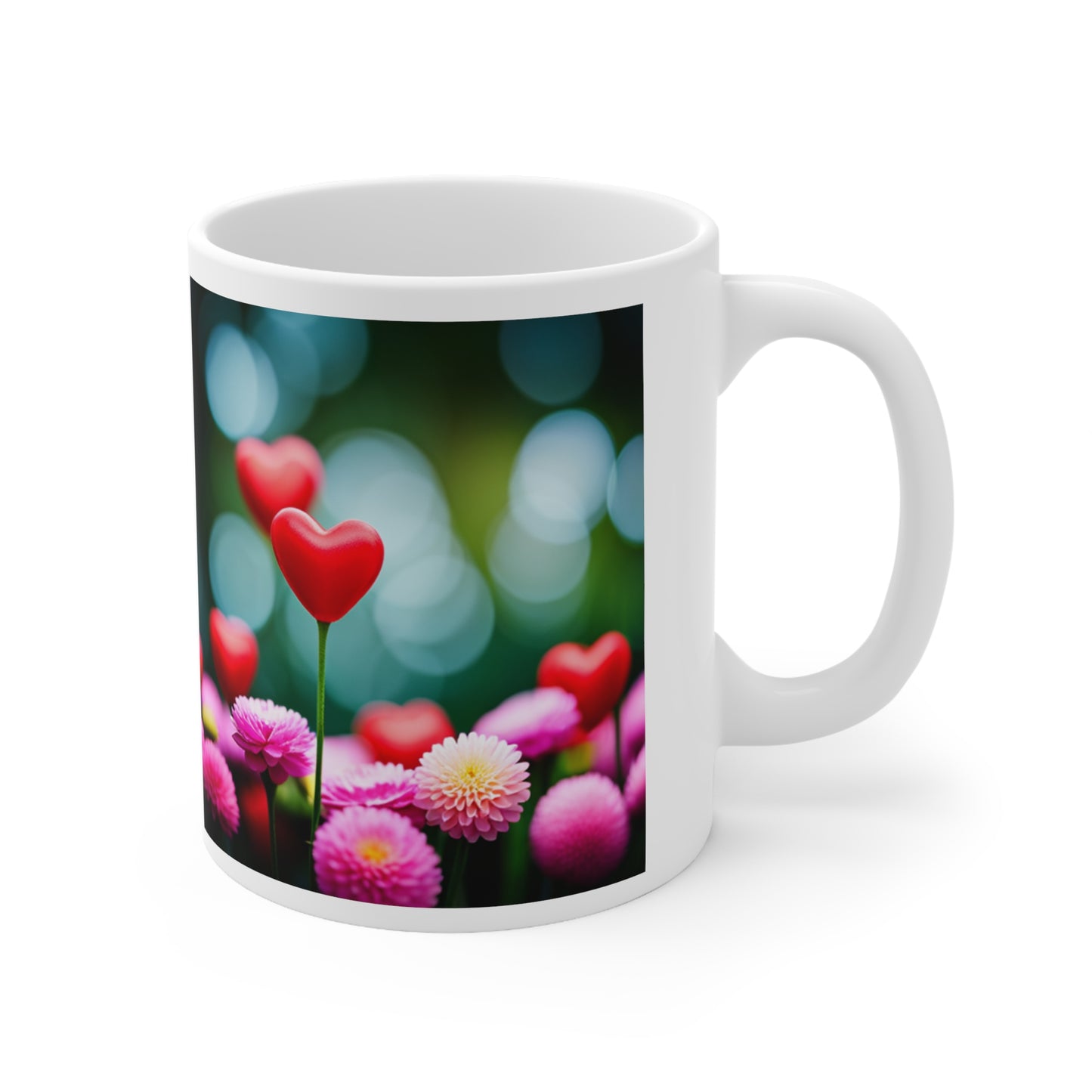 Valentine's Day Ceramic Mug , Love Mugs 11oz