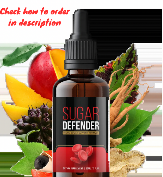Sugar Defender Supplement for Type 2 Diabetics // Assists in Regulating Blood Sugar Levels
