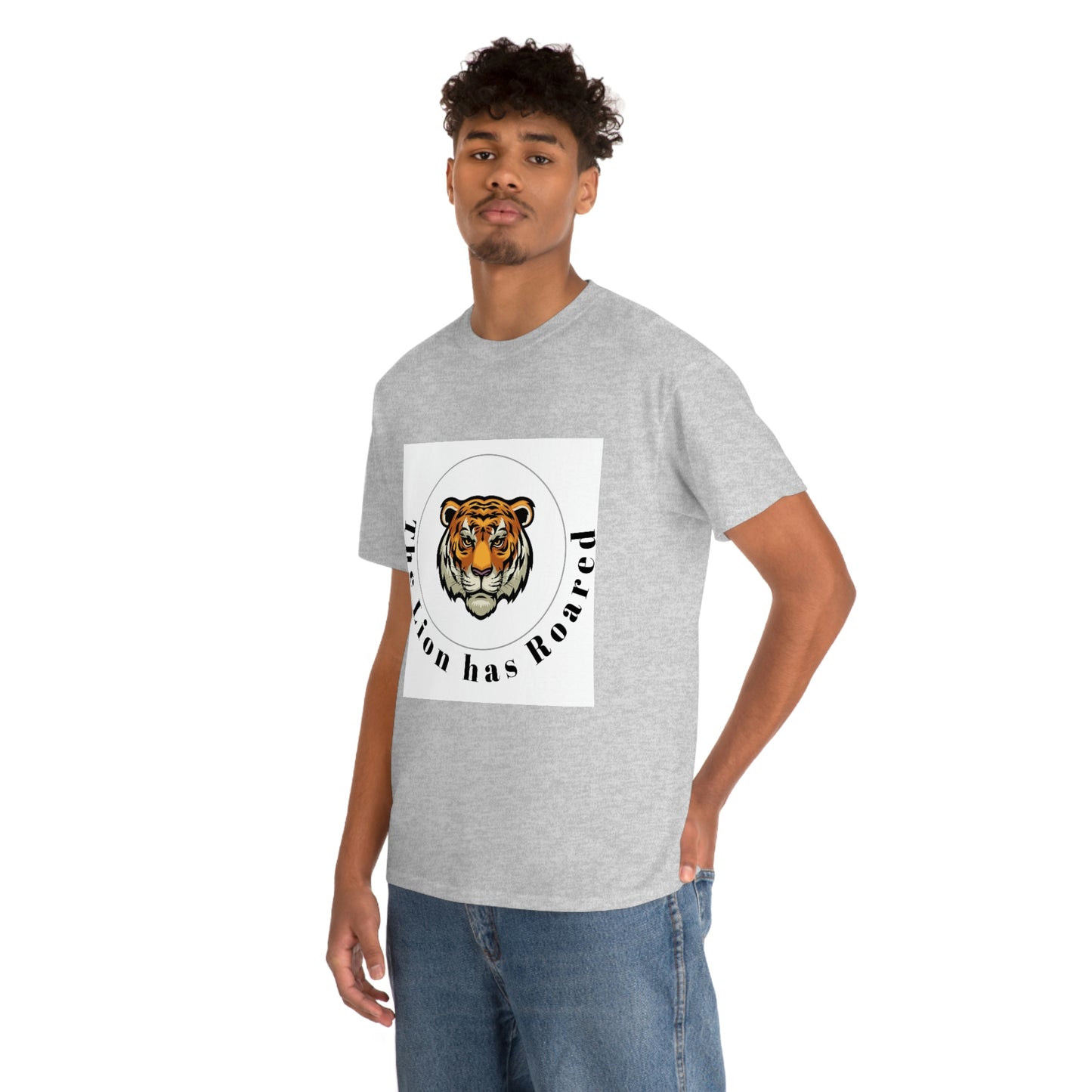 The Lion has Roared Tshirt Unisex Heavy Cotton Tee