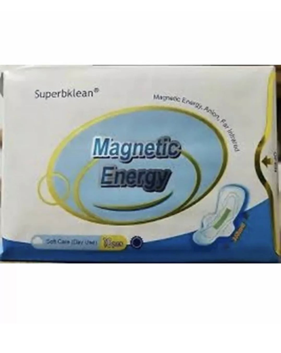 Longrich SuperbKlean Magnetic Sanitary Napkins/Pads/ Energy Panty Liners With Negative Ion/ Fights Infections/ Menstrual Cramps/Pains
