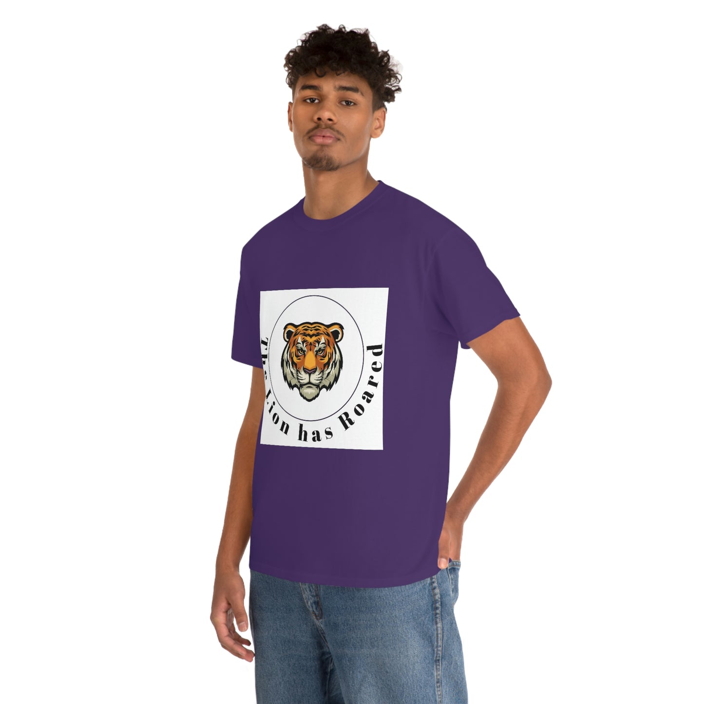 The Lion has Roared Tshirt Unisex Heavy Cotton Tee