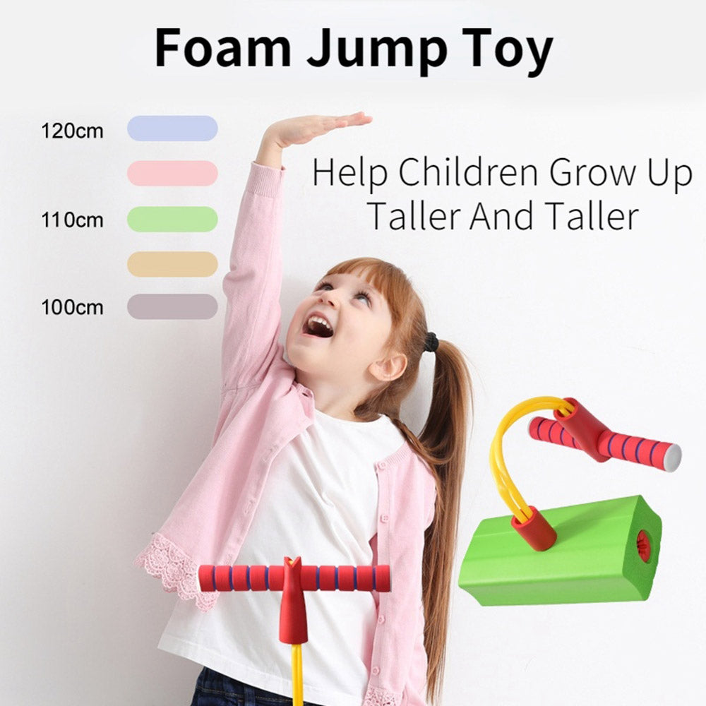 New Children'S Grow Taller Balance Toy Frog Jumping Outdoor Exercise Equipment Color Boys and Girls Fitness Bouncing Sound XPY